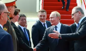 Ông Putin tới Trung Quốc